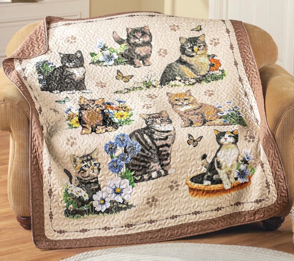 Kitty Cat Quilt 50x60